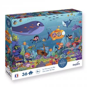 Puzzle de 36 piezas vida submarina Calypto