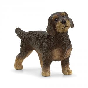 Perro teckel de pelo duro. Schleich