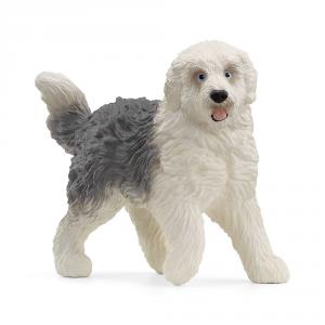 Perro Bobtail. Shcleich