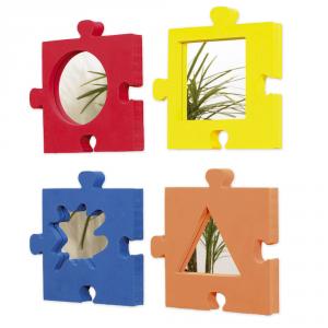 Set formas puzzle soft con espejos