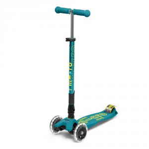 Patinete Maxi Micro Deluxe plegable turquesa