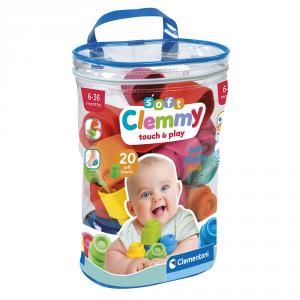 Construcción Clemmy Baby soft 20 piezas