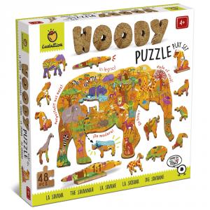 Puzzle de madera sabana (48 piezas)