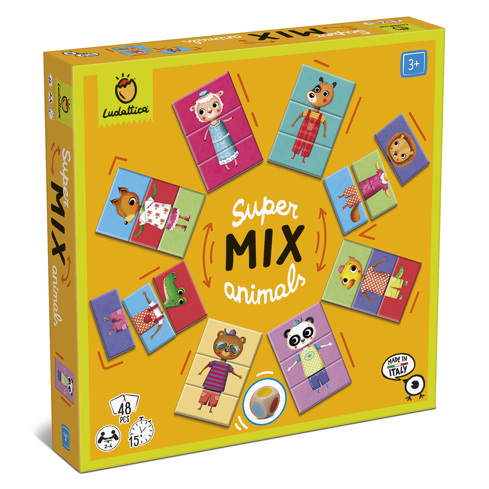 Juego de mesa Super mix animales