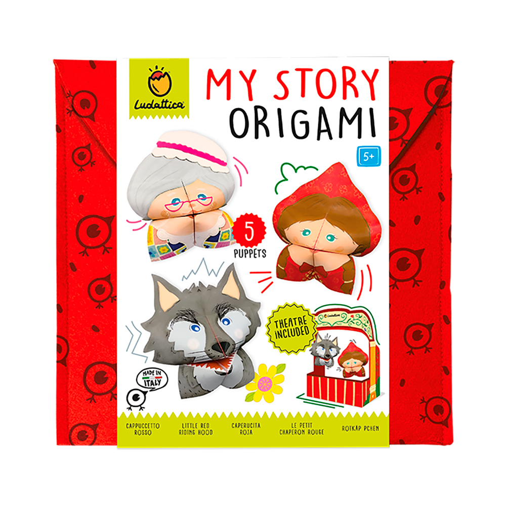 My story origami Caperucita Roja