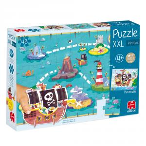 Puzzle XXL piratas 48 piezas