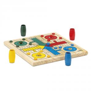 Parchís y Juego de la Oca de madera