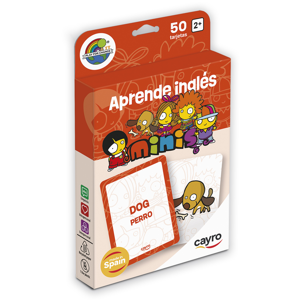 Aprende inglés juego tarjetas