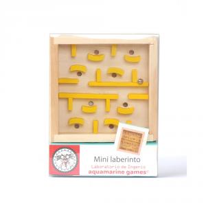 Mini laberinto madera