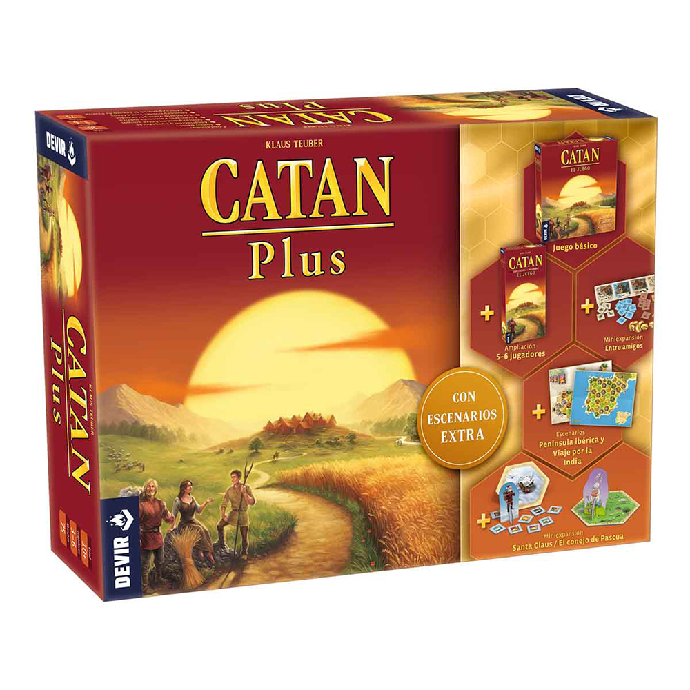 Juego de mesa Catan Plus