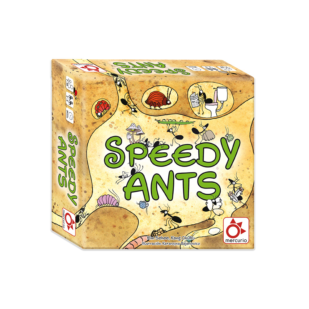 Juego de cartas matemáticas Speedy ants