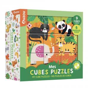 Mi puzzle cubo de animales adorables