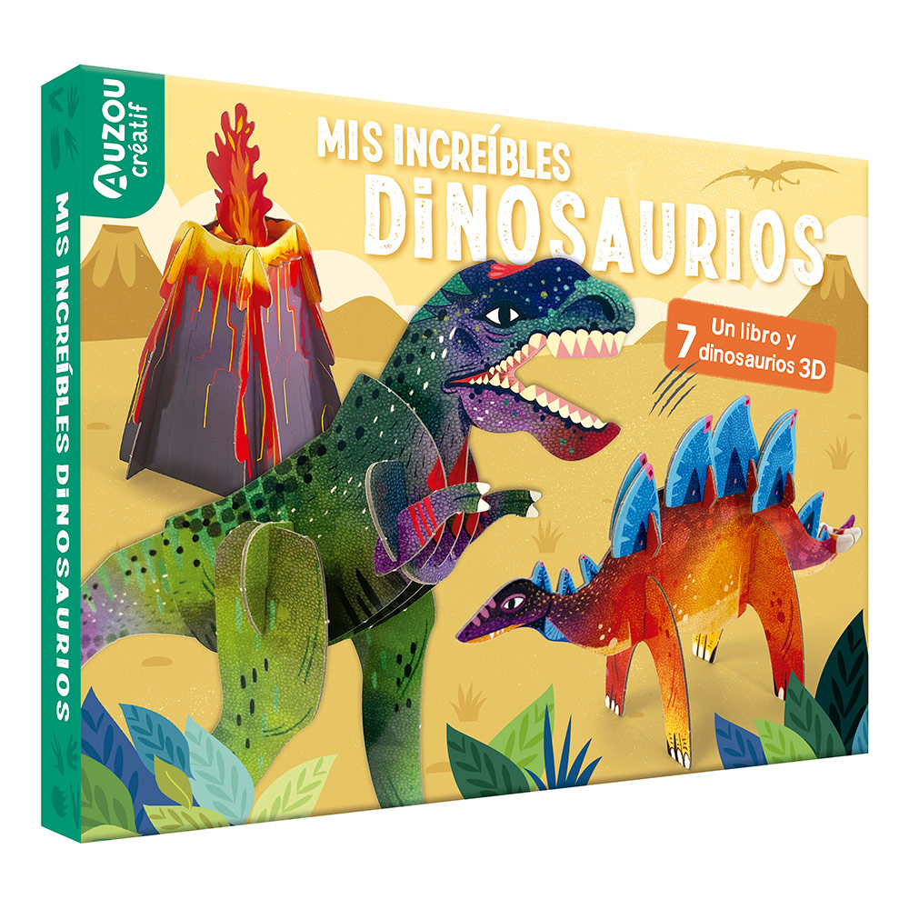 Cofre de artista: Dinosaurios para construir