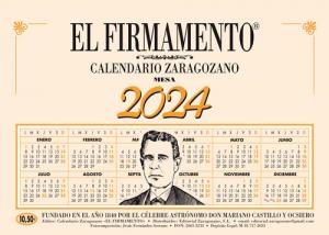 Calendario Zaragozano sobremesa 2024 planning