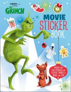 the grinch,movie sticker book