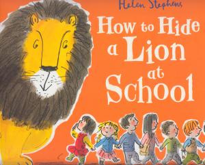 how to hide a lion at school