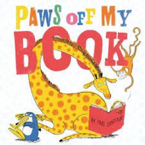 Paws off my book.