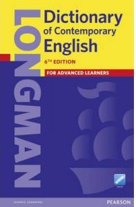 LONGMAN DICTIONARY OF CONTEMPORARY ENGLISH 6 PAPER AND ONLINE