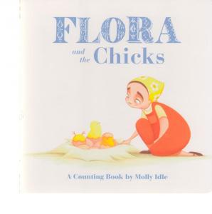 Flora and the chicks.