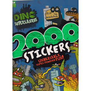 DINO SUPERSAURUS 2000 STICKER