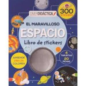 El maravilloso espacio libro de stickers