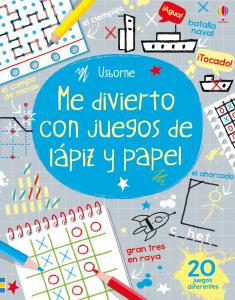 Me divierto con juegos de lápiz y papel