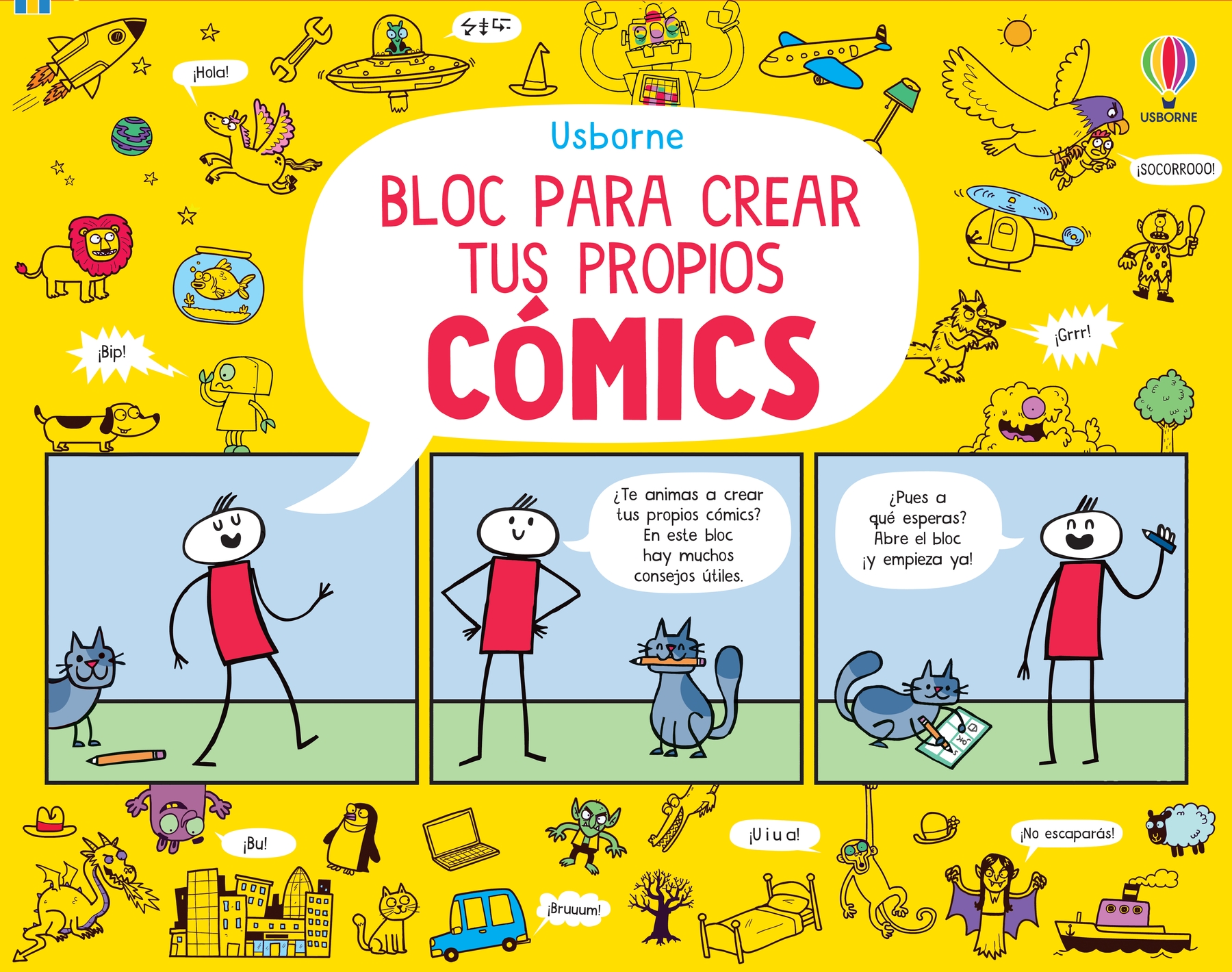 Bloc para crear tus propios cómics