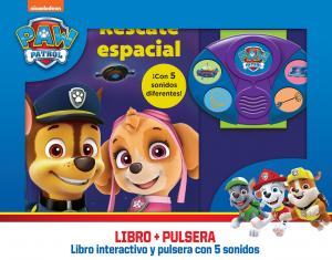 RESCATE ESPACIAL. LIBRO INTERACTIVO Y PULSERA CON SONIDOS PATRULLA CANINA WSBS