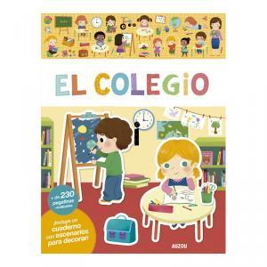 Mi primer libro de pegatinas, el colegio