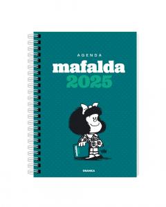 Mafalda 2025, Agenda Anillada Columnas Verde