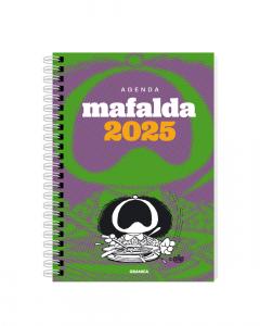 Mafalda 2025, Agenda Para La Mujer Anillada verde-gris