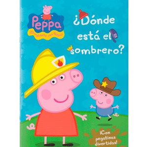 Peppa Pig. Cuaderno de actividades - ¿Dónde está el sombrero?