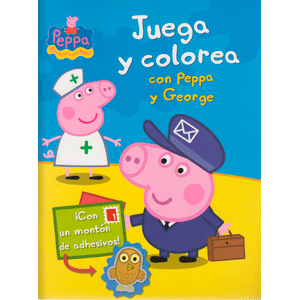 Peppa Pig. Cuaderno de actividades - Juega y colorea con Peppa y George