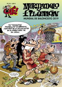 Mortadelo y Filemón. Mundial de baloncesto 2019 (Olé! Mortadelo 213)