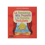 FANTASTICA NIÑA PEQUEÑA Y CIGUEÑA PEDIGUEÑA