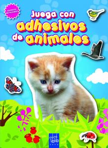 Juega con adhesivos de animales (azul)