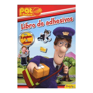 Pat el cartero. Libro de adhesivos