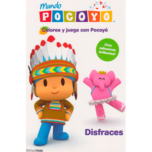 Colorea y juega con Pocoyó. Disfraces