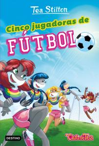 Cinco jugadoras de fútbol