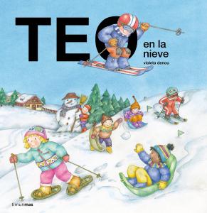 Teo en la nieve