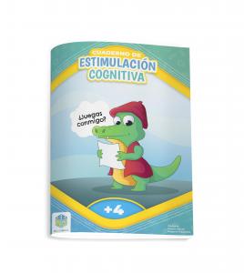 Cuaderno de estimulación cognitiva: ¿Juegas conmigo? PluS4 años