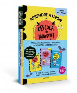 Aprendre a llegir a l Escola de Monstres - Pack amb els llibres 4, 5 i 6