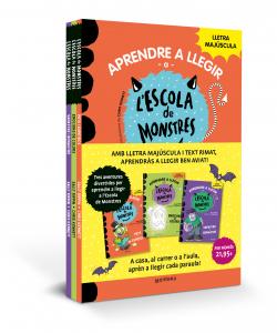 Aprendre a llegir a l Escola de Monstres - Pack amb els llibres 7, 8 i 9