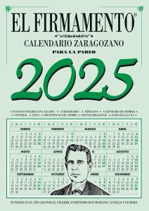 Calendario pared zaragozano 2025