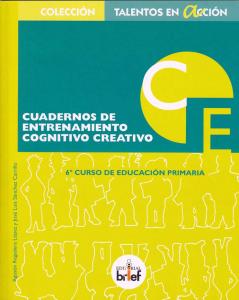 CUADERNOS DE ENTRENAMIENTO  COGNITIVO-CREATIVO