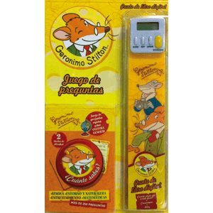 GERONIMO STILTON JUEGO DE PREGUNTAS CON PUNTO DE LIBRO DIGITAL