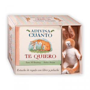 Adivina cuánto te quiero con peluche