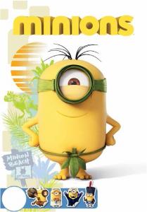 Minions, libro de adhesivos.