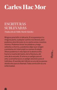 Escrituras sublevadas