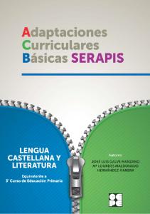 Lengua 3P - Adaptaciones Curriculares Básicas Serapis